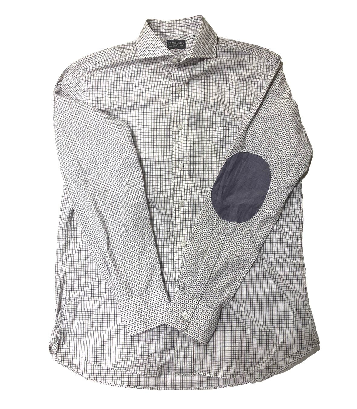 Wales Cotton Shirt w- Elbow Patches